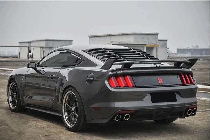 ABS Неокрашенный для заднего крыла багажник выступ Спойлеры Ford Mustang 2015 2016 2017 2018 2019