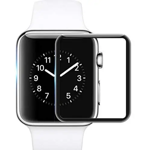 3D защитная пленка из закаленного стекла с полным покрытием от края до для apple watch
