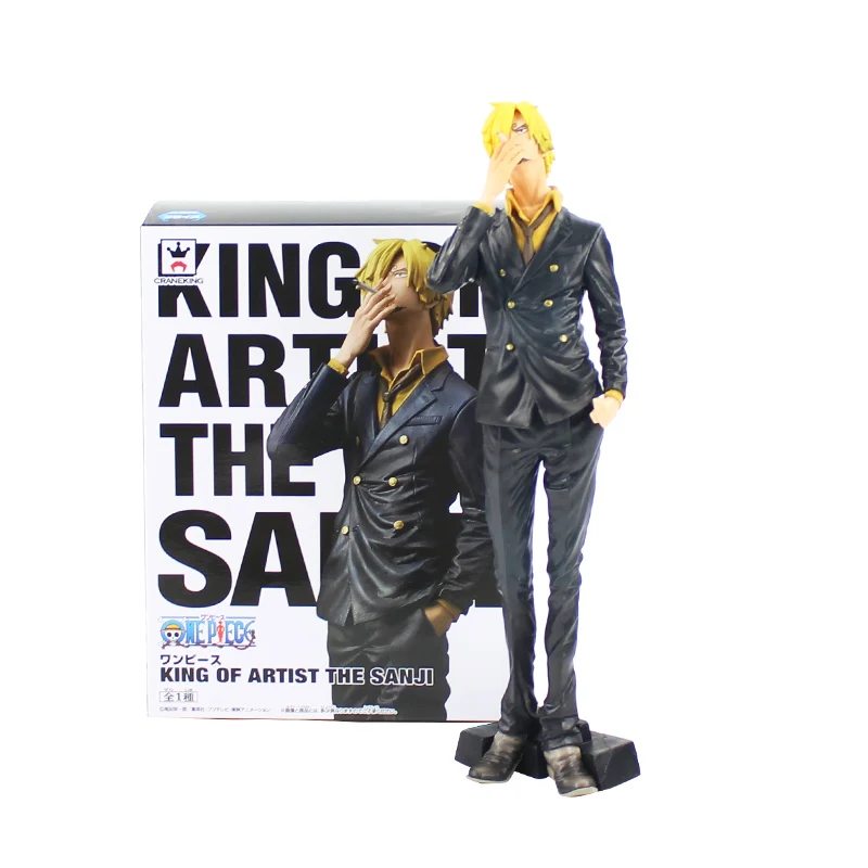 Экшн фигурки OP King of Artist The Portgas.d.ace Monkey.D.Luffy Sanji Roronoa.zoro Usopp из ПВХ игрушечные модели