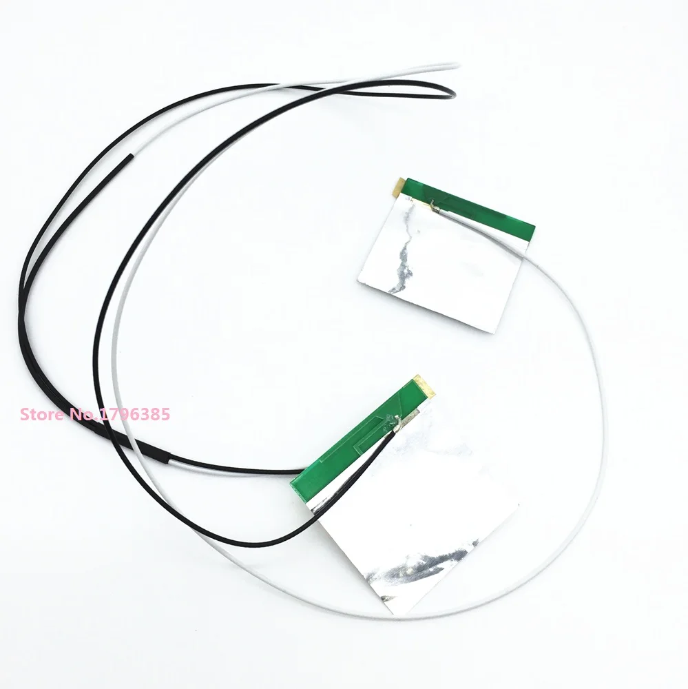Беспроводной кабель Wi Fi для ноутбука Внутренняя антенна Mini PCI E Bluetooth Белый 70 см +