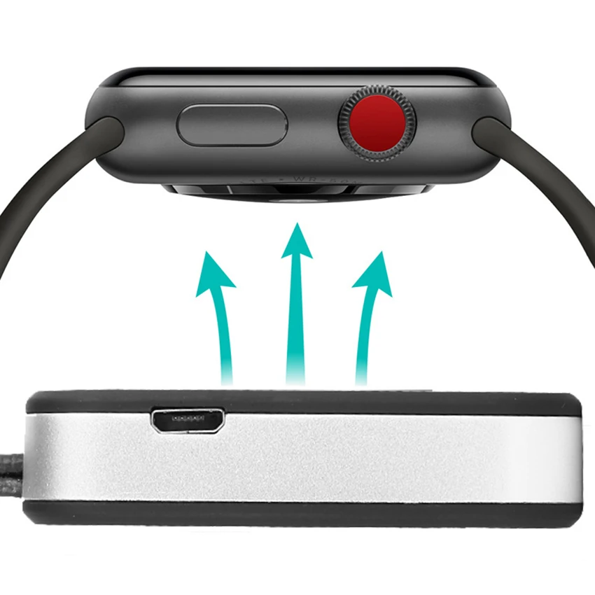 Внешний аккумулятор QI Беспроводное зарядное устройство для Apple Watch серии 1 2 3 4 950