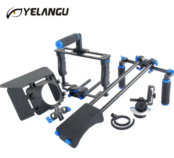 DSLR Rig комплект видео профессиональная поддержка камеры клетка/наплечное