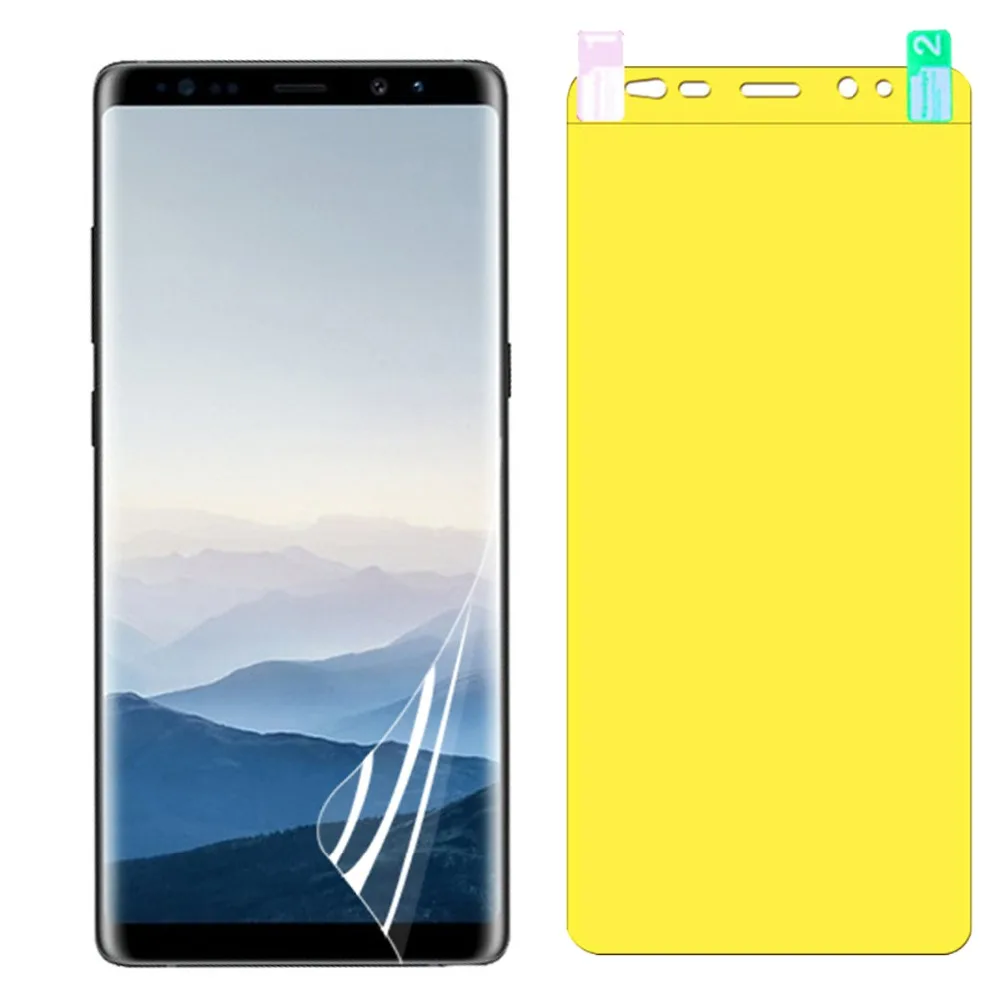 10 шт./лот нано покрытие пленка из мягкого ТПУ полное для Samsung Galaxy S10 S9 S8 Plus Note 8 9 S7 Edge