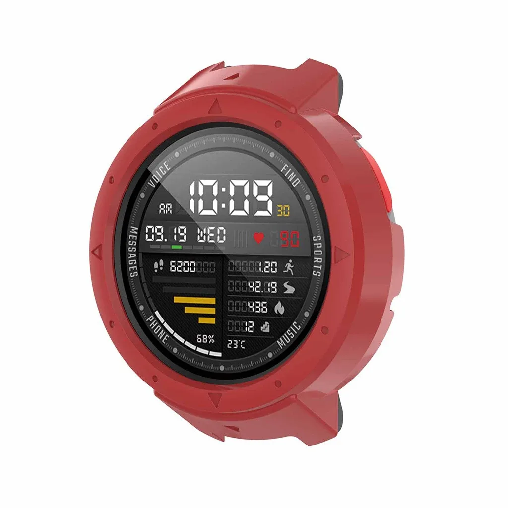 1/3 шт чехол для Xiaomi Huami Amazfit высокое качество корпус ПК Защитный Verge A1801 часы Новый