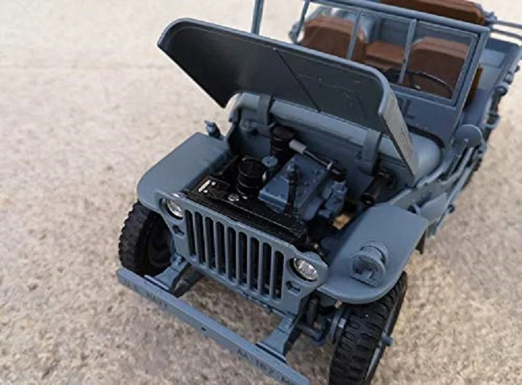 Welly 1/18 Jeep 1941 Willys MB модель спортивного гоночного автомобиля игрушечная новая в