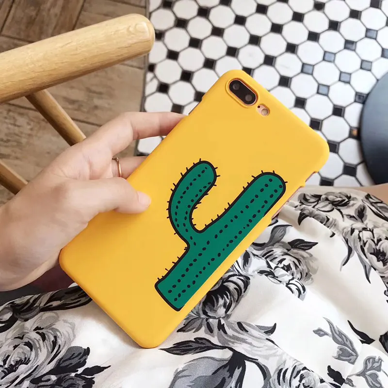 Чехол для телефона Boucho Cactus Plants iphone XS MAX XR X 8 7 6 6s Plus plus чехол с милым мультяшным