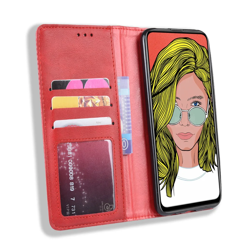 Для huawei P Smart Z Чехол Премиум кожаный бумажник кожаный флип-чехол для huawei P Smart Z PSmart SmartZ PSmartZ STK-LX1 чехол 6,59"