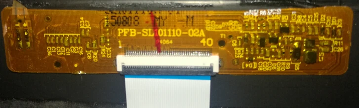 10,1 дюймовый ЖК-экран, для PFB-SL101110-02A дисплей, тест хороший отправить ЖК-экран PFB-SL101110-04A
