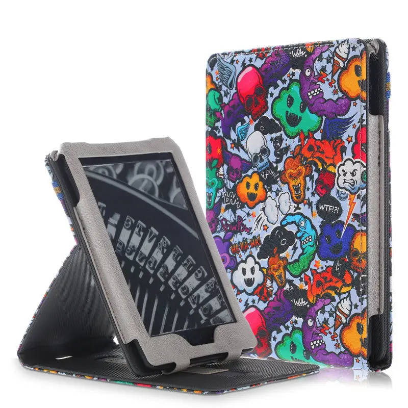 style 1 Чехол для Amazon kindle Smart cover для kindle 10th generation чехол с держателем для рук - Цвет: style 1