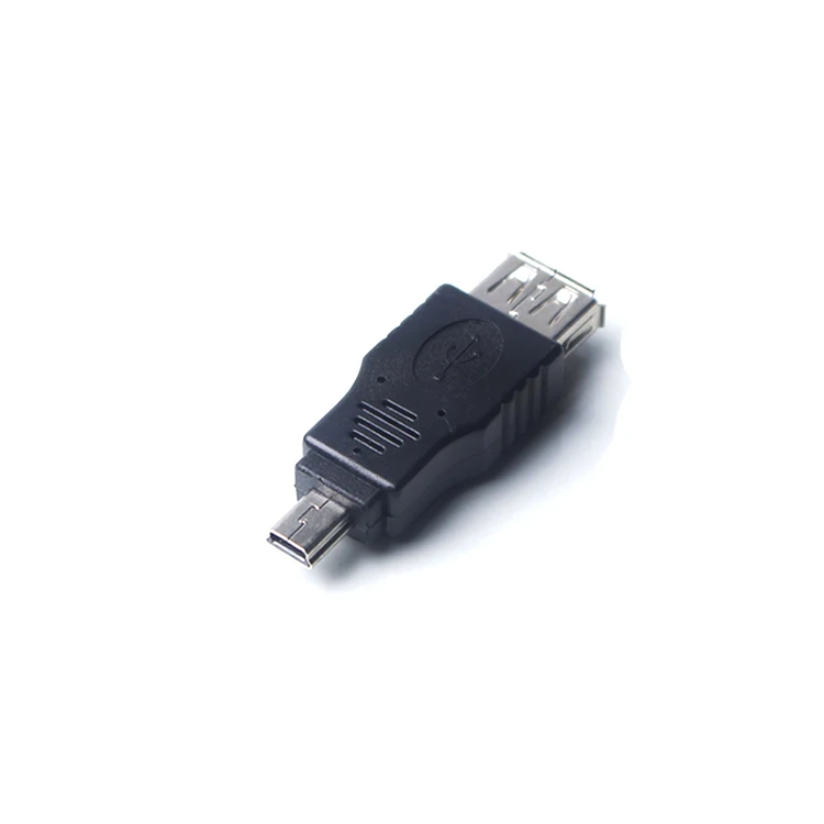 50 шт./лот лидер продаж мини USB 5 контактный штекер гнездо OTG адаптер конвертер