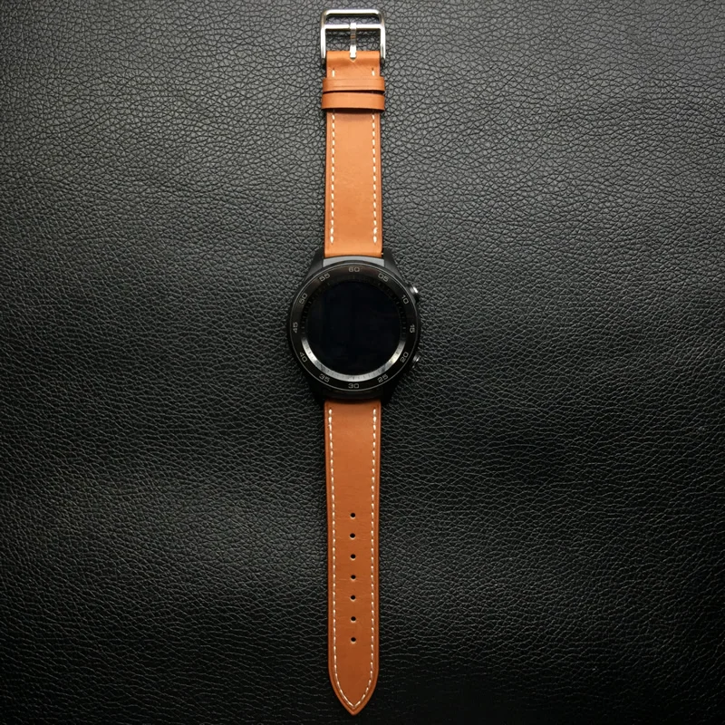 20mm Genuine Leather Watch Band For Samsung Gear Sport Gear S2 Classic Wrist Strap For Huawei Watch 2 Huami Amazfit Bip Watch