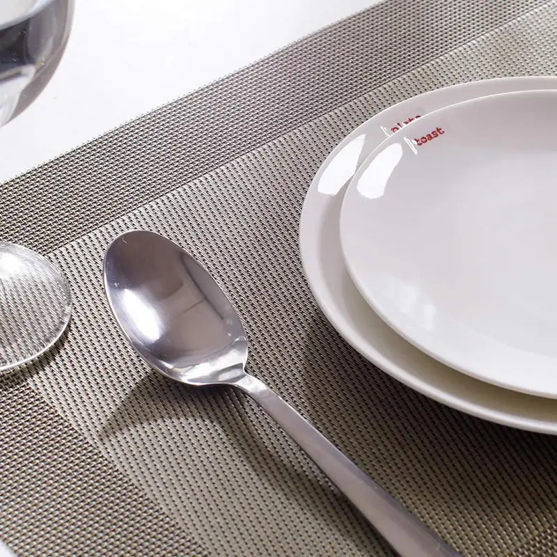 ОРЗ 4 шт. обеденный Настольный коврик из ПВХ теплоизоляция Non-Slip салфетки Пот Чаша