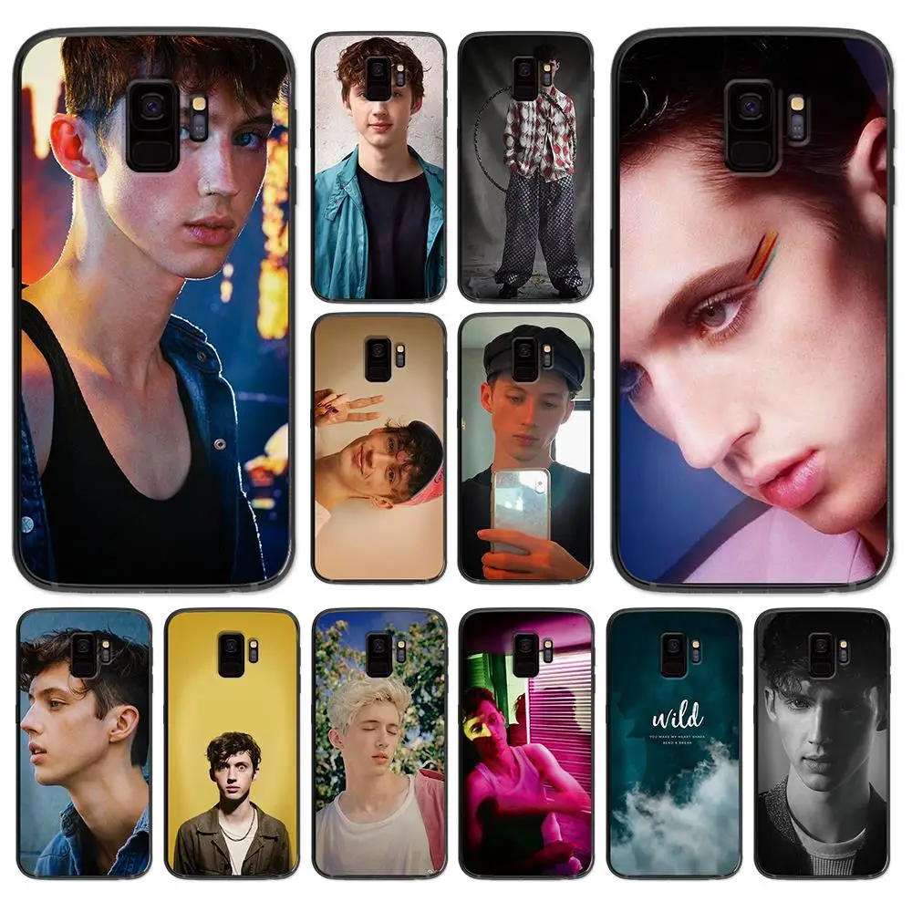 Мягкий чехол для телефона Troye Sivan singer Samsung Galaxy S6 S7 S8 S9 S10e Plus Note 8 9 | Мобильные