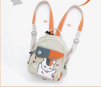 anime natsume yuujinchou natsumes book of friends madara printed canvas backpacks teenagers cartoon backpack school bookbags