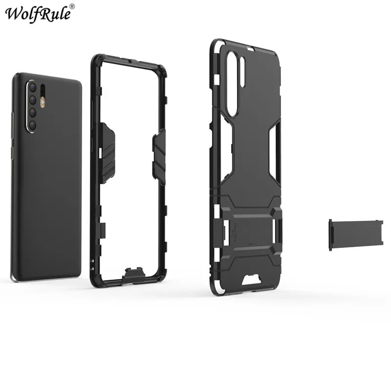 Чехол для Huawei P30 Pro чехол из ТПУ и поликарбоната чехол-бампер защитный задней