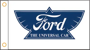 Автомобильный флаг под заказ автомобиля FORD banner 3x5 футов 100% полиэстер 07 | Дом и сад