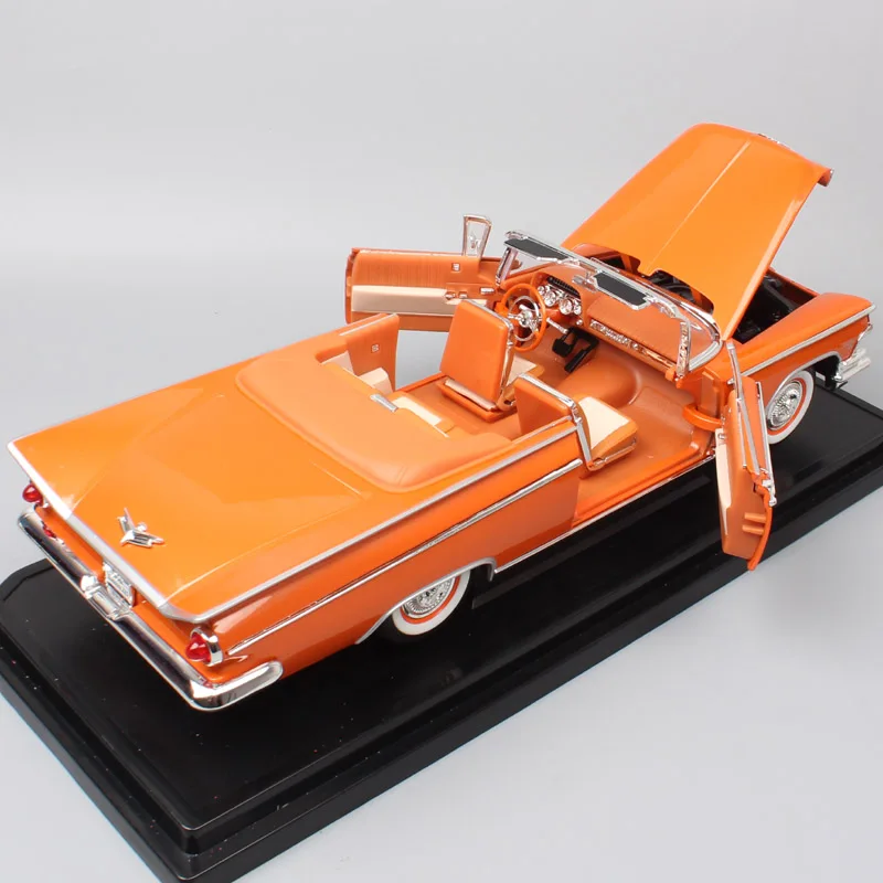 Классическая роскошная модель 1/18 GM 1959 BUICK ELECTRA 225 винтажная металлическая литая под давлением модель автомобиля игрушка Коллекция thumbnails boy