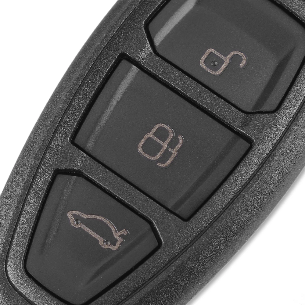 Брелок Dandkey с 3 кнопками для Ford Focus C Max Kuga Fiesta 433 МГц чип KR55WK48801 4D83 умный корпус