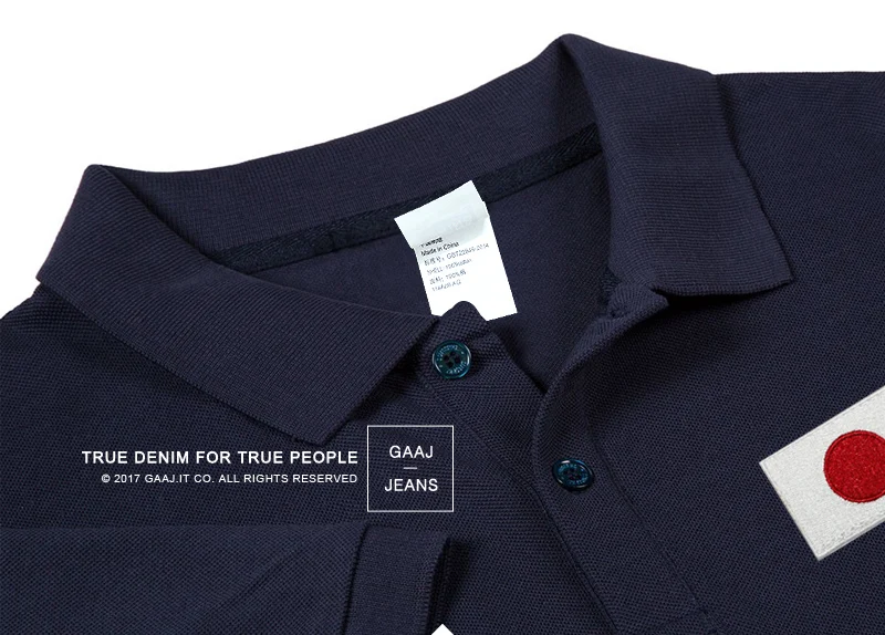 Мужская/Женская рубашка поло с вышивкой и японским флагом 8RJ2Y|brand polo men shirts|polo shirtpolo