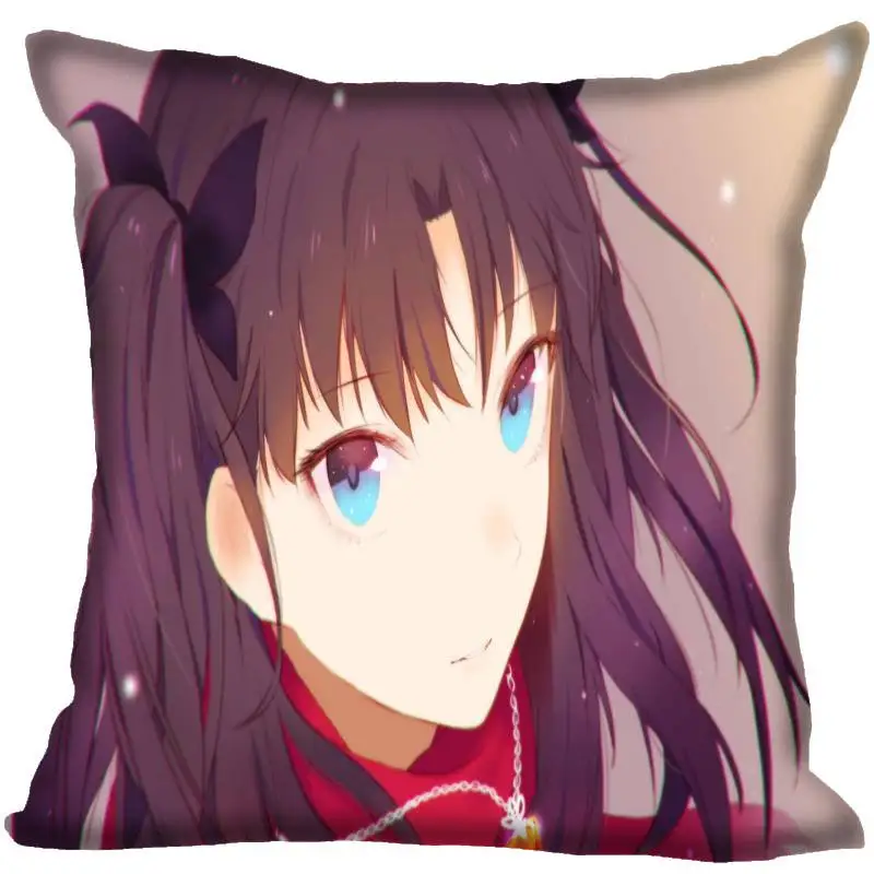 Новое поступление, наволочка FATE для спальни, для дома или офиса, декоративные наволочки, квадратная Подушка на молнии, сатиновые мягкие, не выцветают - Цвет: 2