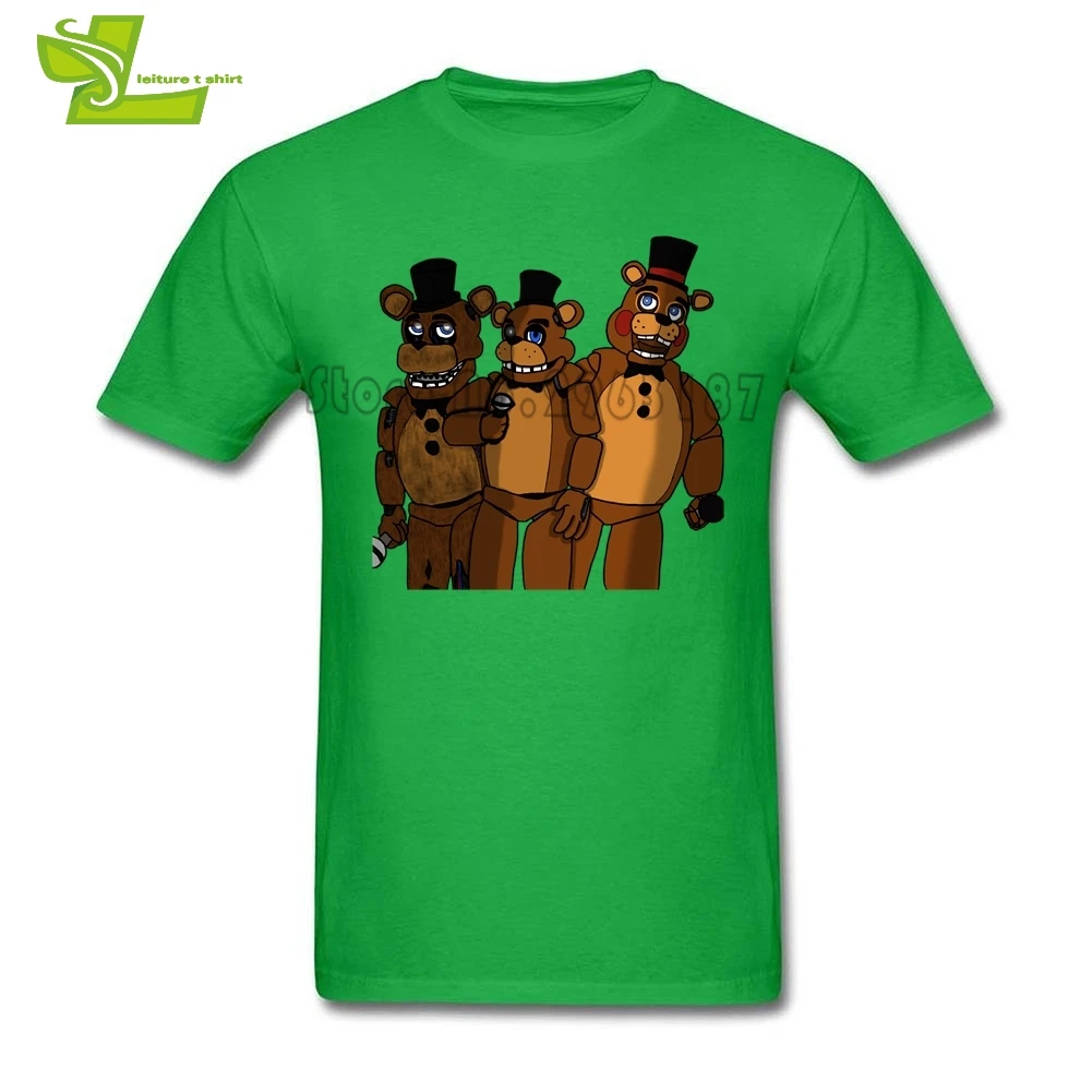 Футболка Five Nights At freddy's who's Ready For Freddy мужская летняя футболка Новое