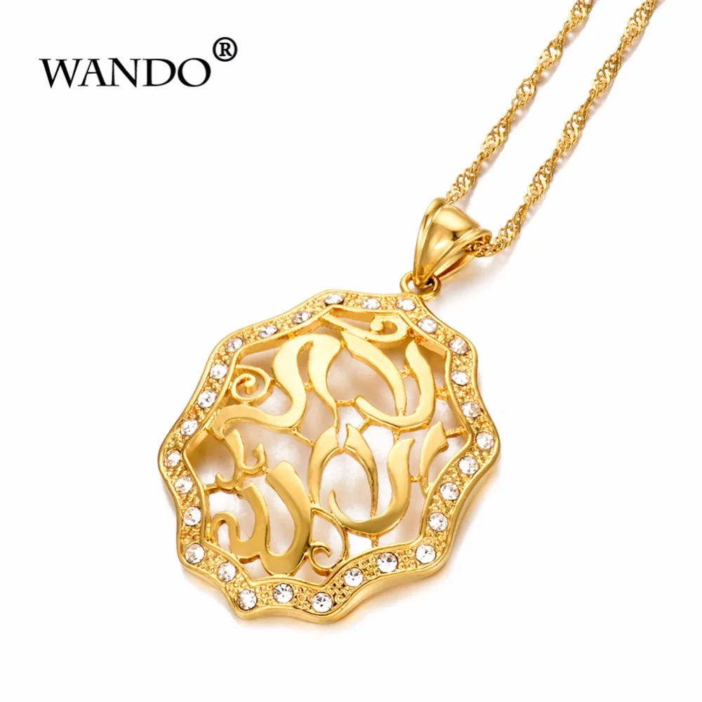 WANDO новинка полый орнамент золотой кулон с деревом жизни и цепочка для ожерелья