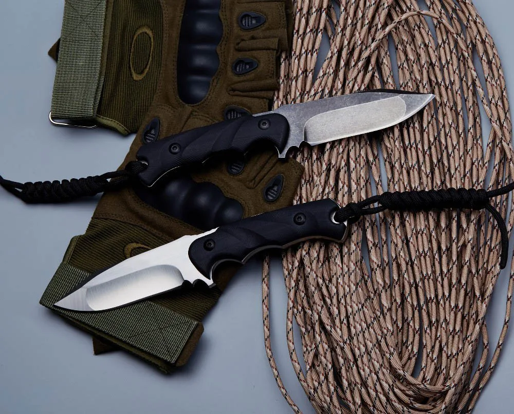 BGT M3 тактический прямой нож с фиксированным лезвием D2 ручка Tang G10 для выживания