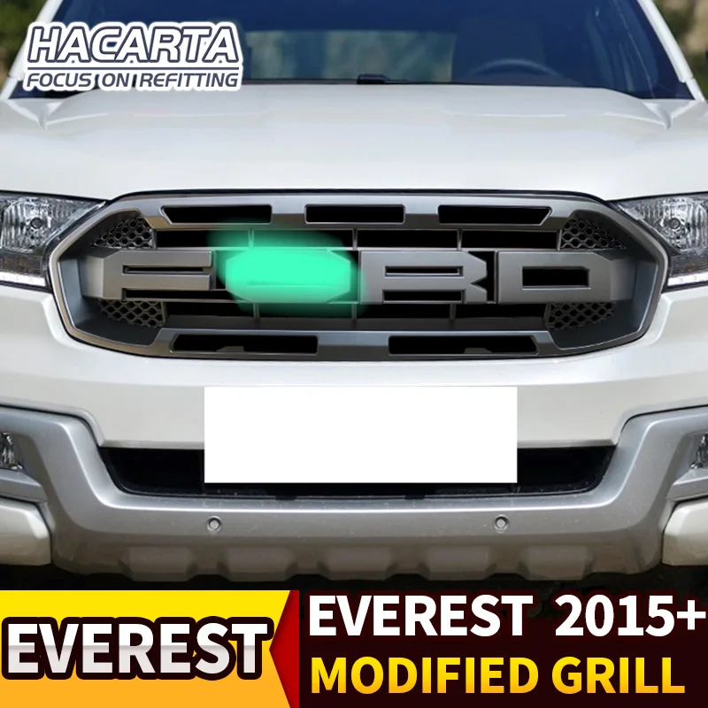 Подходит для EVEREST ENDEAVOUR 2015 + аксессуары автомобиля запчасти гриля решетка