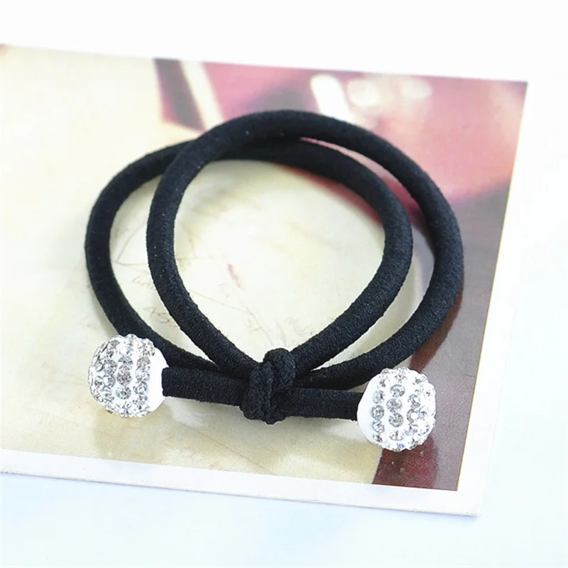 1 шт. аксессуары для волос в форме шара женщин повязка на голову эластичные