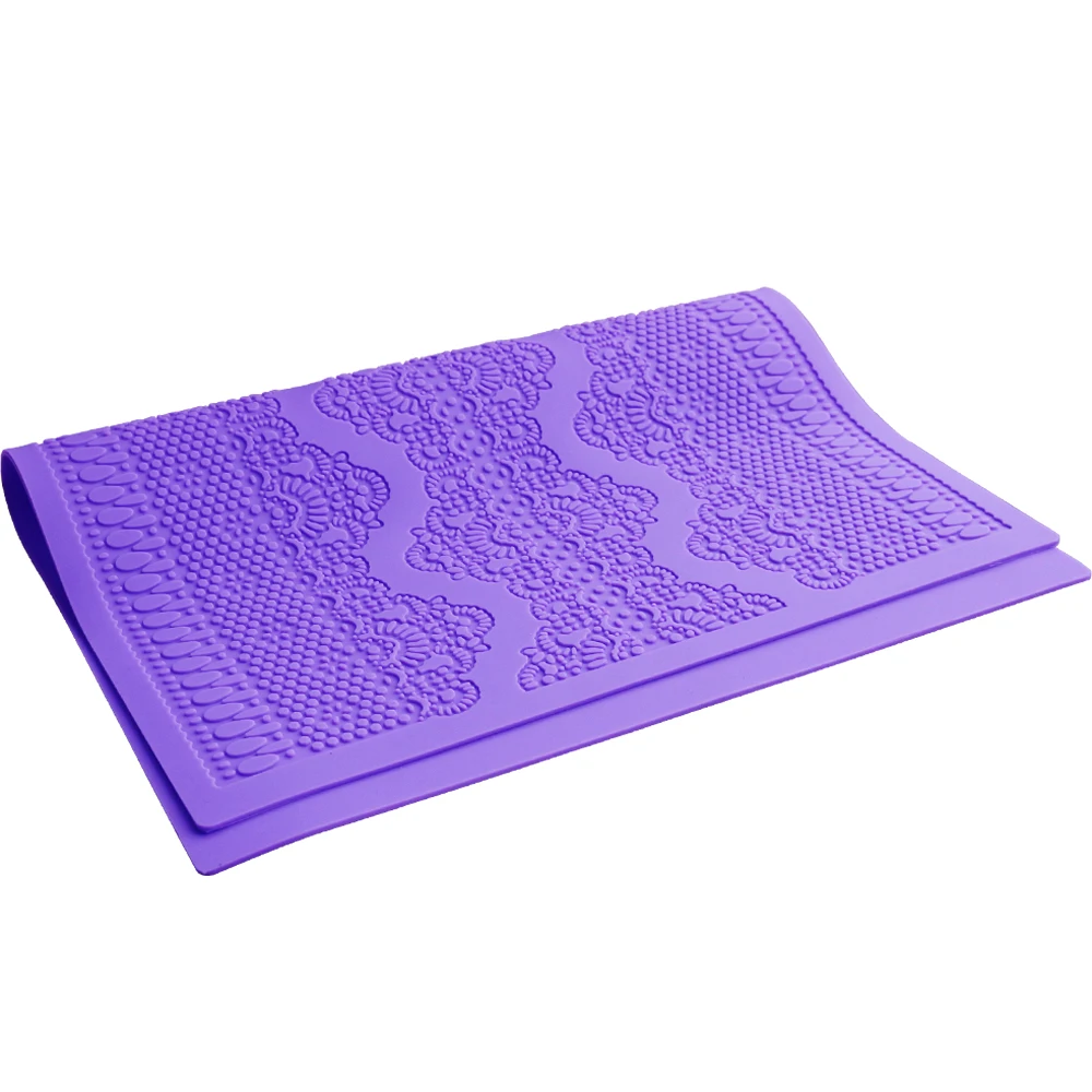 Силиконовый коврик для украшения торта Byjunyeor сахарный из мастики мастики|lace