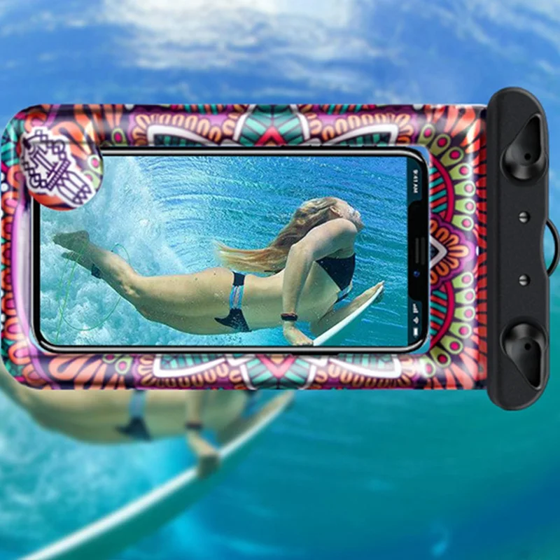 

Girl Adult Swimming Bag Waterproof Phone Case For iPhone 7 6S Coque Pouch Waterproof Bag Case For Samsung Swim Waterproof Case