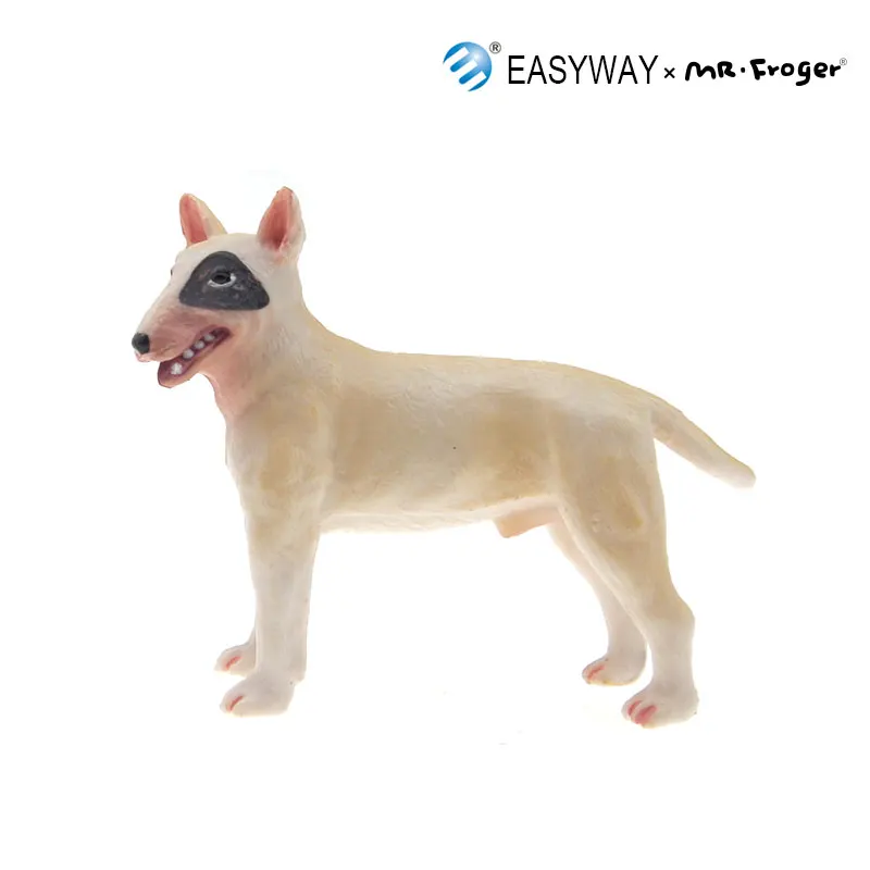 EASYWAY бультерьер игрушки для детей фигурки животных модель собаки моделирование