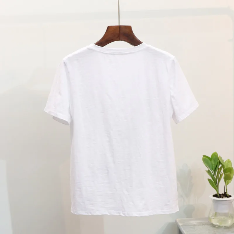 CBAFU женский летний комплект из 2 предметов повседневные футболки с пайетками