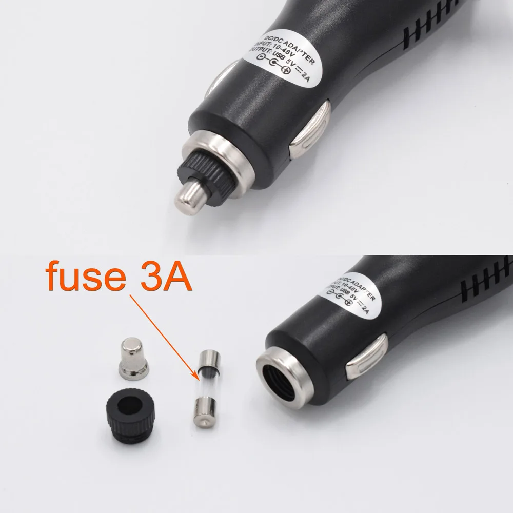 XCGaoon 1 2 метр (3.9ft) 5V 2A мини usb зарядное устройство для авто с контрастным Зарядное