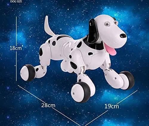 HappyCow 2 4G Беспроводная радиоуправляемая собака с дистанционным управлением умная