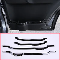 4pcs glossy black for land rover discovery 4 lr4 2010 2016 car styling abs door decorative strips cover trim accessories