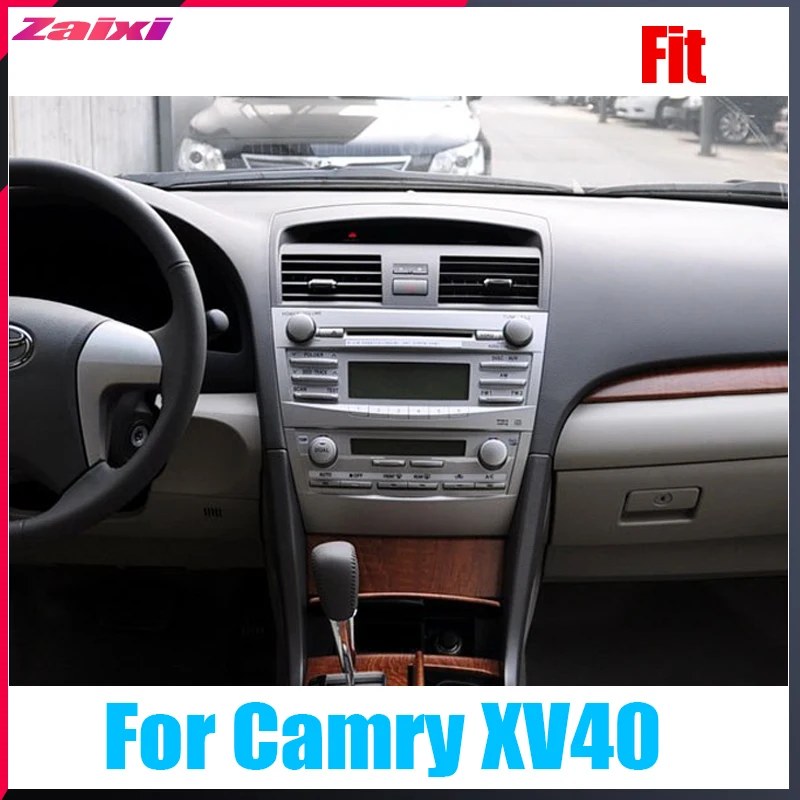 ZaiXi 10," Тесла Тип Android для Toyota Camry XV40 2007~ 2011 Автомобильный Android dvd-плеер навигация GPS радио Мультимедиа Система