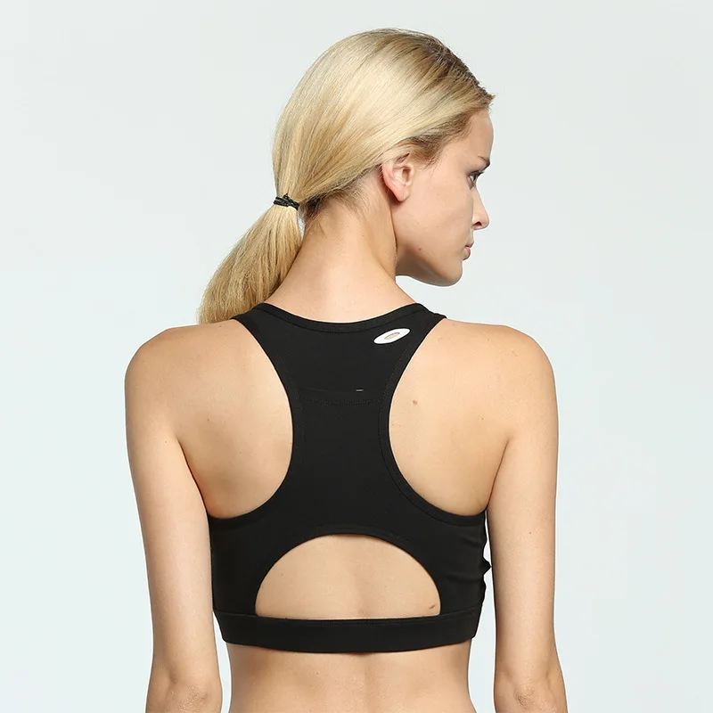 

Hot Professional Women Fitness Bra Sports Yoga Running Sexy Bras for Female Sportswear Gym Sport Tank Top with phone Pocket