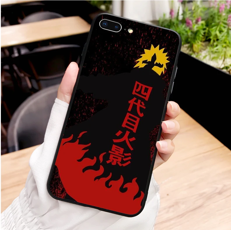 Японский мультфильм Наруто Мягкий Силиконовый ТПУ чехол для телефона iPhone MAX XR XS X10 5 5S 5SE 6 6S 6 7 8Plus 11 Pro MAX