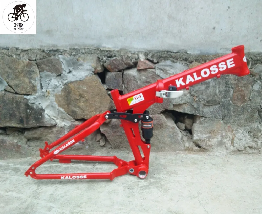 Kaloss полный Подвеска рама для снежного велосипеда BB120mm 26*4 0 дюймов складной жира