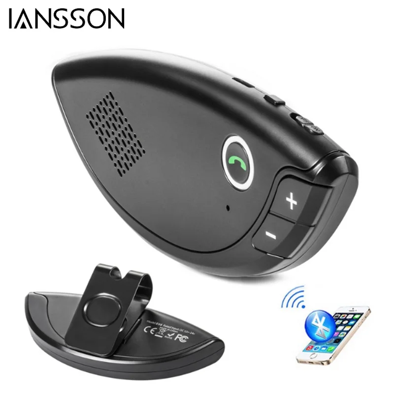 Новый E08 Bluetooth автомобильный набор свободные руки гарнитура громкой связи