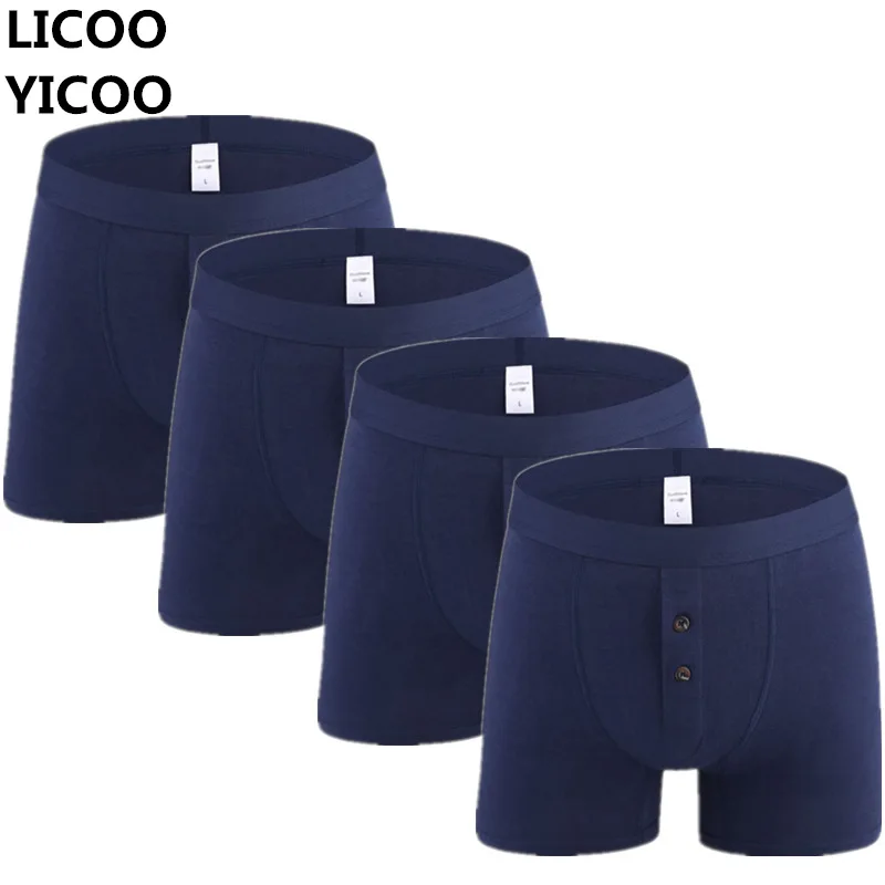 Длинное нижнее белье мужские боксеры трусы шорты из хлопка nkd calzoncillos hombre