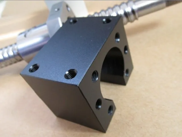 

HD12 nut housing(black)# match with SFU1204 ball screw nut 24mm bore size(only nut bracket bearing)