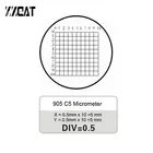 DIV 0,5 мм C5 микрометр микроскопа, калибровочные инструменты