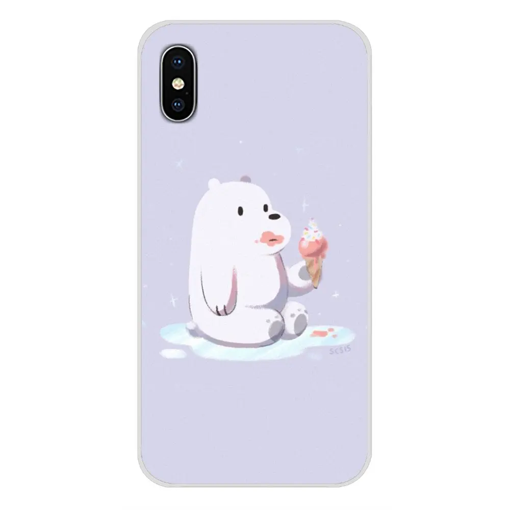 Мультяшные игрушки медведи братья аксессуары Чехлы для Xiaomi Mi4 Mi5 Mi5S Mi6 Mi A1 A2 5X 6X 8 9