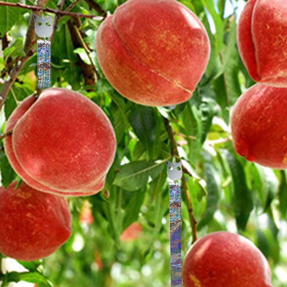 5 шт./компл. двор птица репеллент двойной уход за кожей лица светоотражающий диск