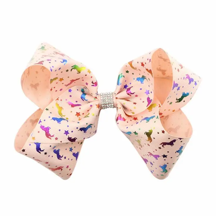 

20pcs Free shipping Shocking Pink Boutique Hair Bow Hair Bows 8 Inch Boutique Bows