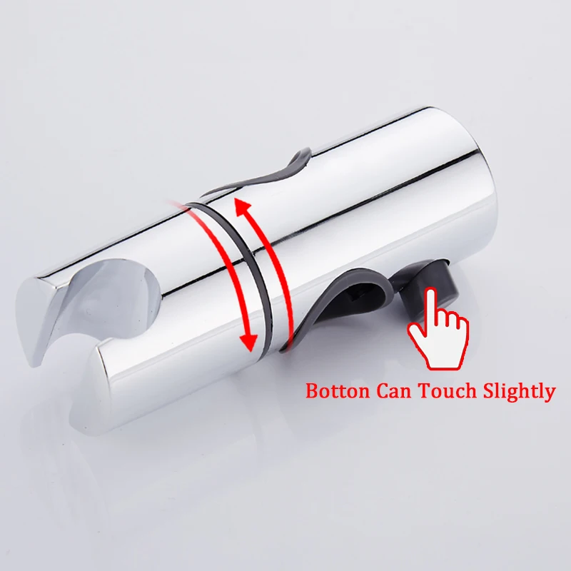 Монтажные кронштейны для душа 25 мм Хромированная Душевая рейка регулятор