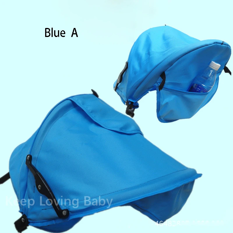Blue A Детская коляска, солнцезащитный козырек, защитный капюшон, навес, аксессуары для коляски, солнцезащитный козырек для коляски - Цвет: Blue A