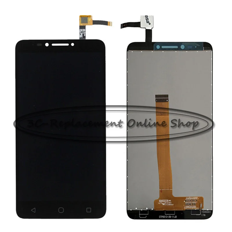 Черный 6 0 дюймов новый для Alcatel Pixi 4 OT9001 9001 9001X 9001A 9001D ЖК Дисплей + кодирующий